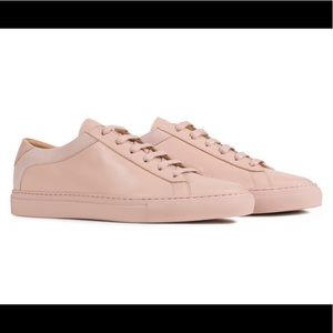 SOLD ✨HP✨ Koio Collective Capri Fiore Pink Suede & Leather Lace Up Sneaker